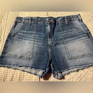 Silver shorts size 34